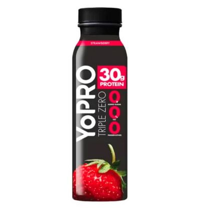 Picture of YopPro Triple Zero Strawberry Protein Milk 300ml