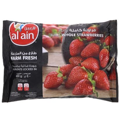 Picture of Al Ain Juicy Whole Strawberries 400gm