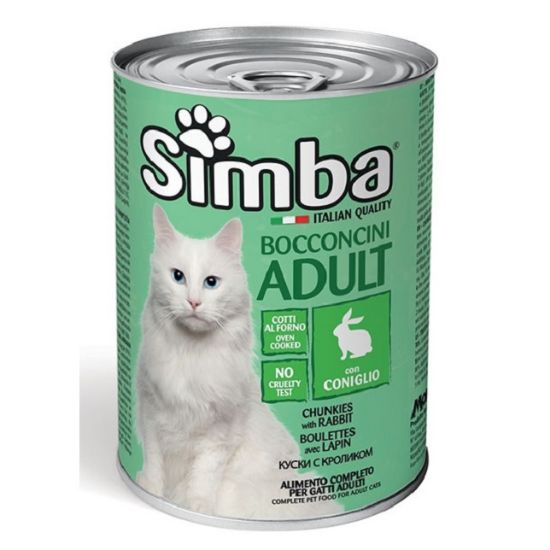 Picture of Simba Cat Food Chunkie with Rabbit 415gm