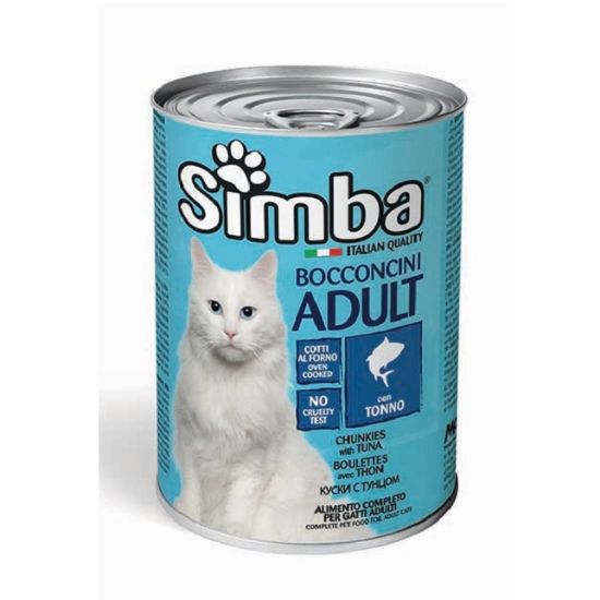 Picture of Simba Cat Food Chunkie with Tuna 415gm