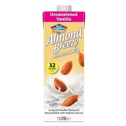 Picture of Almond Breeze Unsweetened Vanilla Almond Milk 1ltr