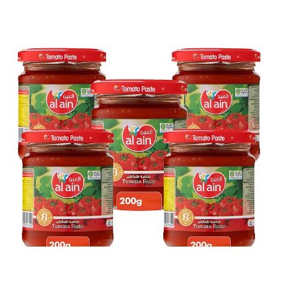 Picture of Al Ain Tomato Paste Jar 5x200gm
