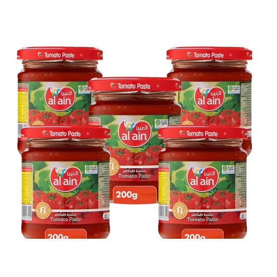 Picture of Al Ain Tomato Paste Jar 5x200gm