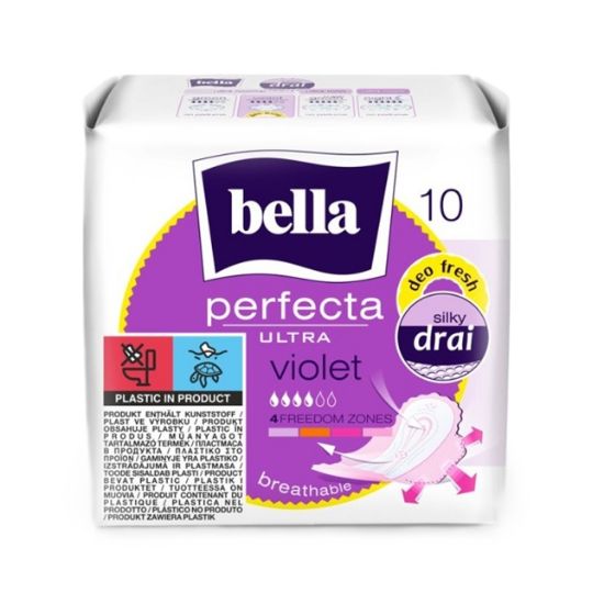 Picture of Bella Perfecta Ultra Violet Sanitary Pads 10's