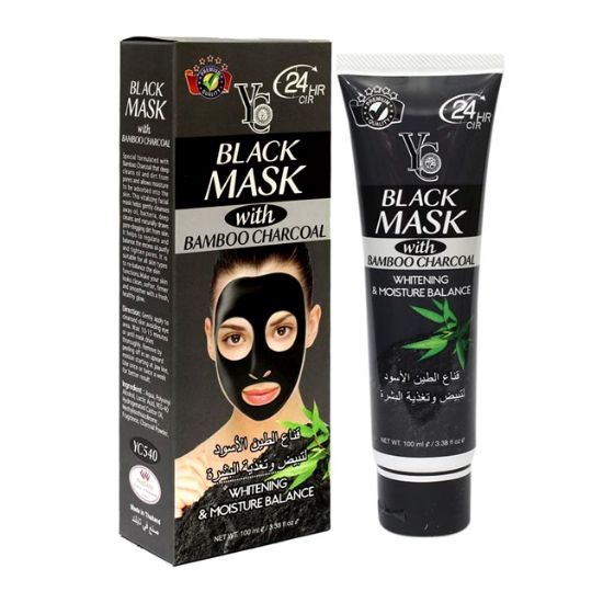 Picture of Yinchin Black Mask With Bamboo Charcoal 100ml