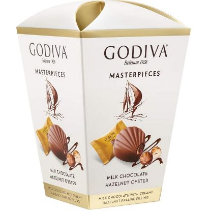 Picture of Godiva Box Milk Chocolate Hazlnut 117gm