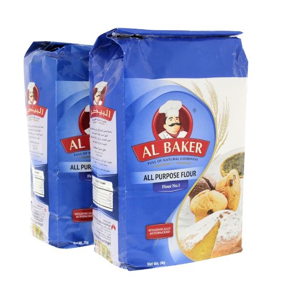 Picture of Al Baker Flour Maida 2Kg+1Kg Free
